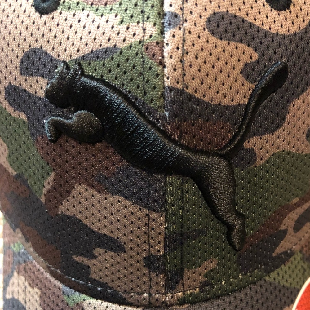 🆕 Puma Evercat Stretch Fit Camouflage Hat  L/XL - Picture 3 of 7